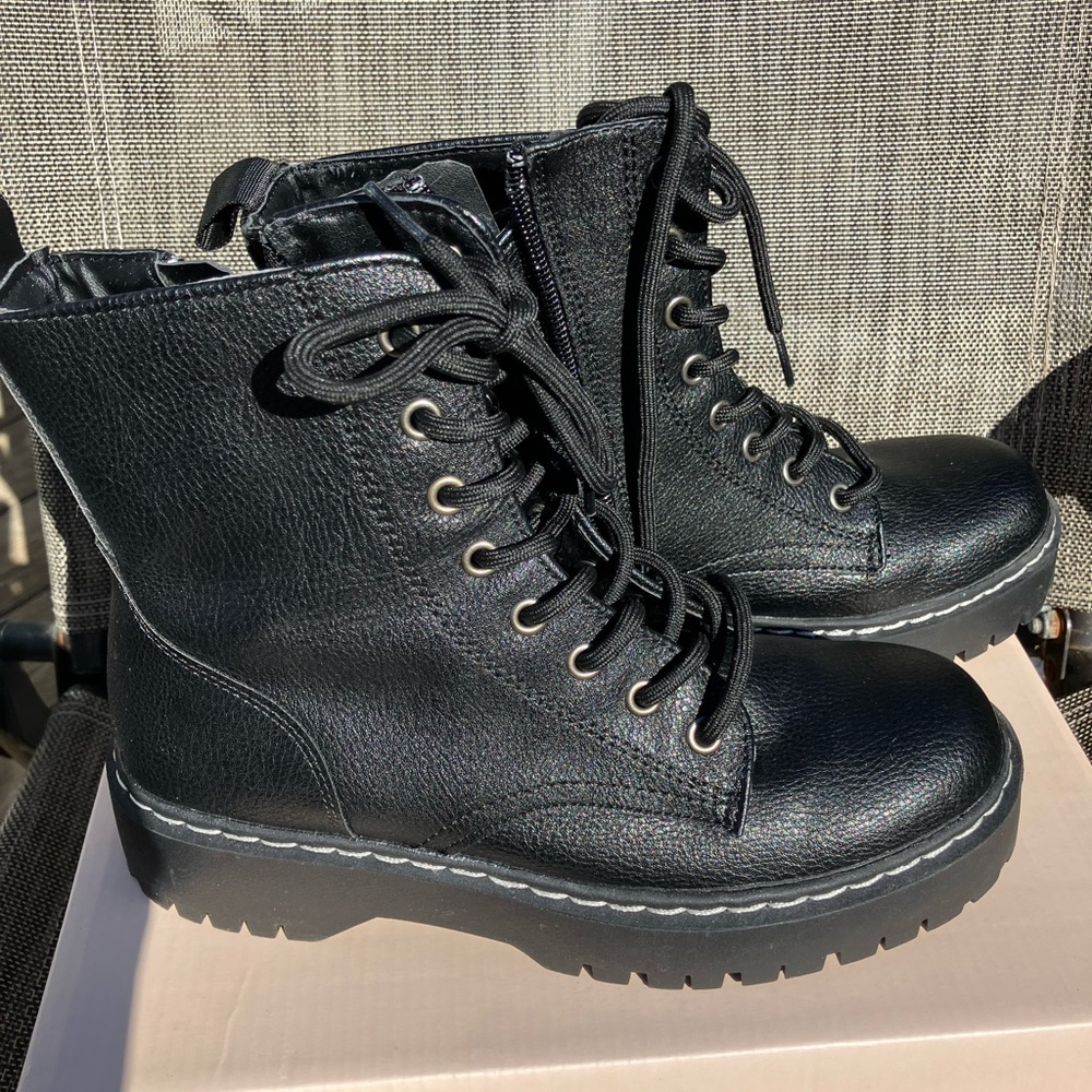 Sincerely Jules Harley Combat Boots